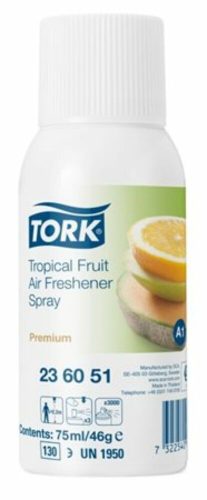 Illatosító spray, 75 ml, TORK, trópusi gyümölcs (KHH480)