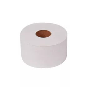   Toalettpapír, T2 rendszer, 2 rétegű, 19 cm átmérő, TORK Mini Jumbo, fehér (KHH499)