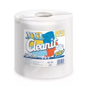   Törlőkendő, tekercses, univerzális, 2 rétegű, LUCART CLEANIT XXL 500, fehér (KHH608)