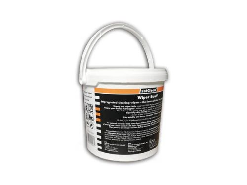 Nedves törlőkendő, 72 db, ZETCLEAN Wiper Bowl Polytex (KHH624)