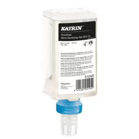   Kézfertőtlenítő gél, alkoholos, 500 ml, szenzoros adagolóba, KATRIN, Touchfree (KHH686)
