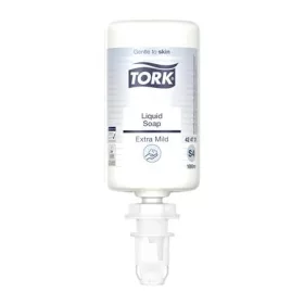   Folyékony szappan, 1 l, S4 rendszer, TORK Érzékeny bőrre, fehér (KHH766)