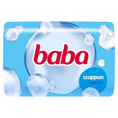 Krémszappan, 90 g, BABA, lanolinos (KHH784)