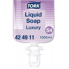  Folyékony szappan, 1 l, S4 rendszer, TORK Luxury, lila (KHH797)
