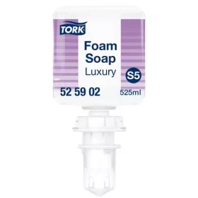   Habszappan, 0,525 l, S5 rendszer, TORK MIni Luxus, átlátszó (KHH822)