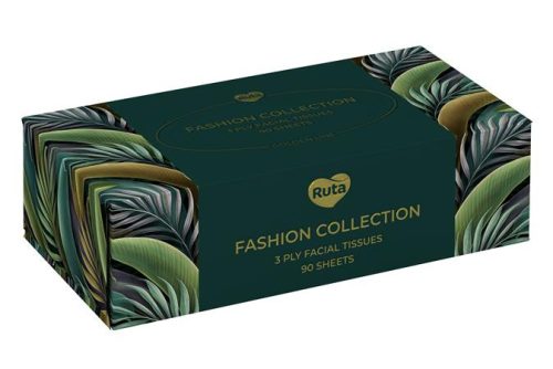 Kozmetikai kendő, 3 rétegű, 90 db, RUTA Fashion Collection (KHH881)