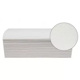   Kéztörlő, V hajtogatott, 2 rétegű, 150 lap, 23x25 cm, Vella, hófehér (KHH884)