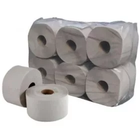   Toalettpapír, 1 rétegű, nagytekercses, 130 m, 19 cm átmérő, Vella, natúr (KHH885)