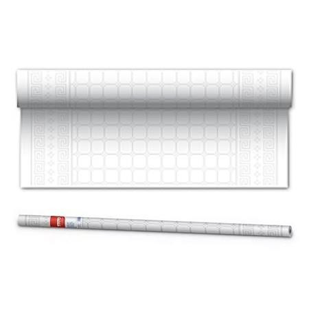 Asztalterítő, papír, tekercses, 1,2x7m, FATO Smart Table, fehér (KHH934)