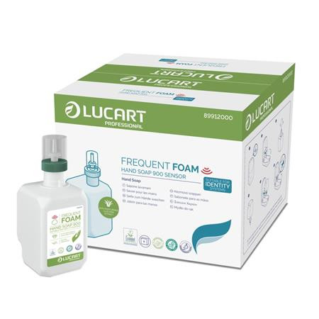 Habszappan, 0,9 l, LUCART IDENTITY Frequent, aloe verával (KHH939)