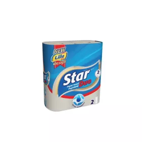   Háztartási papírtörlő, 2 rétegű, 2 tekercses, Star Duo (KHHVP027)