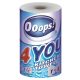 Háztartási papírtörlő, 2 rétegű, 200 lap, tekercses, OOOPS 4You (KHHVP041)