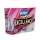 Háztartási papírtörlő, 3 rétegű, 2 tekercses, OOOPS Excellence (KHHVP058)