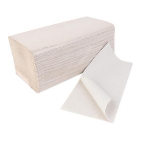   Kéztörlő, Z/V hajtogatott, 1 rétegű, 250 lap, VICTORIA HYGIENE, barna (KHHVZV3)