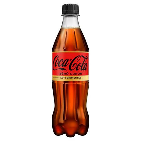 Üdítőital, szénsavas, 0,5 l, COCA COLA Coca Cola Zero (KHI056V)