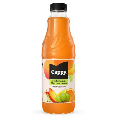 Gyümölcslé, 56 százalék , 1 l, rostos, CAPPY, multivitamin (KHI081V)