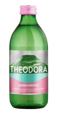 Ásványvíz, szénsavmentes, üveges, THEODORA, 0,33 l Kereki (KHI139V)