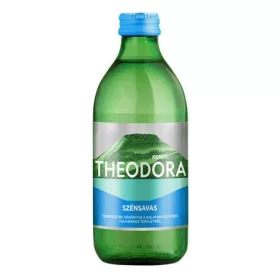   Ásványvíz, szénsavas, üveges, THEODORA, 0,33 l Kereki (KHI140V)