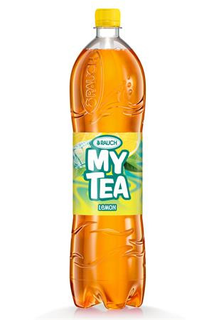 Üdítőital, szénsavmentes, 1,5 l, RAUCH Mytea, citrom (KHI166V)