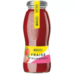   Gyümölcsnektár, 40 százalék ,szénsavmentes, 0,2 l, RAUCH Prémium, eper (KHI177V)