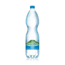 Ásványvíz, szénsavas, THEODORA, 1,5 l, Kereki (KHI180V)