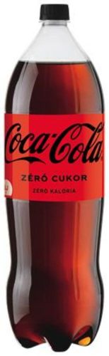 Üdítőital, szénsavas, 2,25 l, COCA COLA Coca Cola Zero (KHI238)