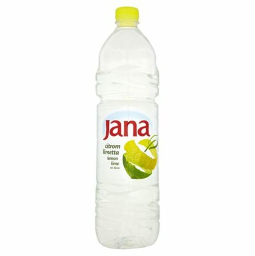 Ásványvíz, ízesített, JANA, 1,5 l, citrom-limetta (KHI249)