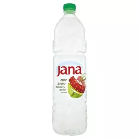 Ásványvíz, ízesített, JANA, 1,5 l, eper-guava (KHI253V)