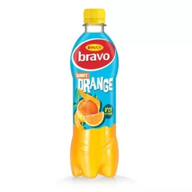   Üdítőital, 6 százalék , 0,5 l, RAUCH Bravo, narancs (KHI260V)