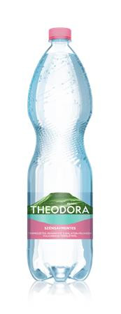 Ásványvíz, szénsavmentes, THEODORA, 1,5 l, Kereki (KHI280V)