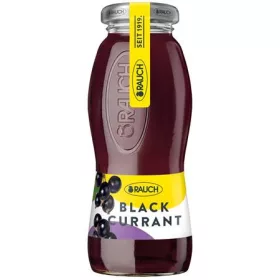   Gyümölcsnektár, 30 százalék , szénsavmentes, 0,2 l, RAUCH  Prémium, feketeribizli (KHI285V)