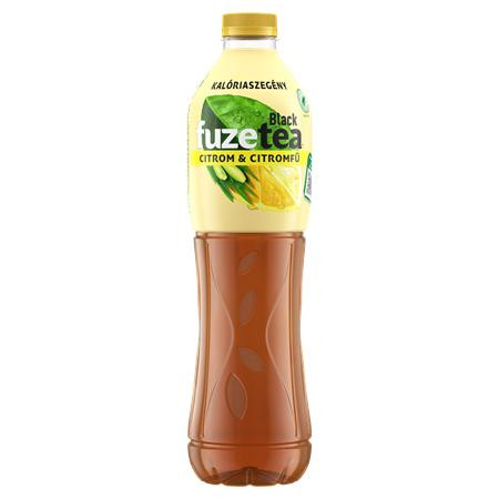 Üdítőital, szénsavmentes, 1,5 l, FUZETEA, citrom-citromfű (KHI323V)