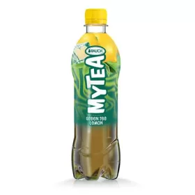   Üdítőital, szénsavmentes, 0,5l, RAUCH Mytea, zöld tea citrommal (KHI329V)