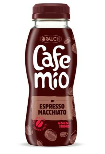 Kávés tejital, 0,25l, RAUCH Cafemio Espresso Macchiato, strong (KHI339)