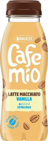 Kávés tejital, 0,25l, RAUCH Cafemio Latte Macchiato Vanilla, extra mild (KHI341)