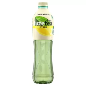   Üdítőital, szénsavmentes, 1,5 l, FUZETEA ZERO, zöld tea citrom (KHI402V)