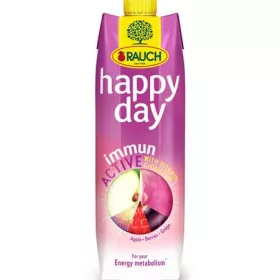   Gyümölcslé, 60 százalék , 1l, RAUCH Happy day, Immun Active (KHI440)
