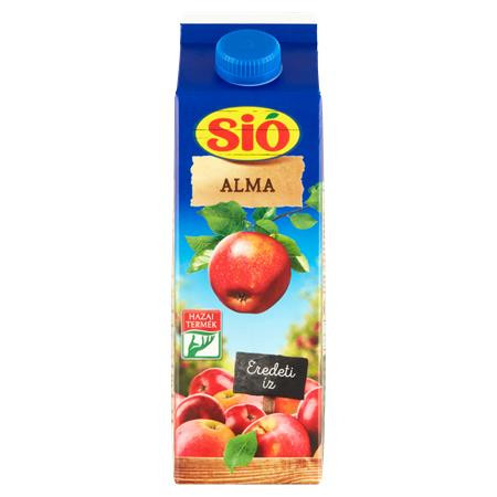 Gyümölcsital, 12 százalék , 1 l, SIÓ, alma (KHI442)