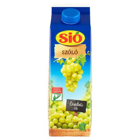 Gyümölcsital, 12 százalék , 1 l, SIÓ, szőlő (KHI444)