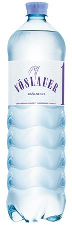 Ásványvíz, szénsavas, VÖSLAUER, 1,5 l (KHI457V)