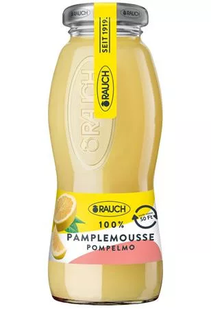 Grapefruitlé, 100 százalék , szénsavmentes, 0,2 l, RAUCH Prémium (KHI473V)