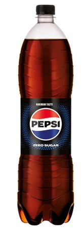 Üdítőital, szénsavas, 1,5 l, PEPSI Cola Zero (KHI479V)