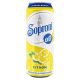Alkoholmentes sör, 0,5 l, dobozos, SOPRONI 0.0 százalék , citrom (KHI481V)