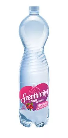 Ásványvíz, ízesített, SZENTKIRÁLYI, 1,5 l, Egy csepp gyümölcs, erdei gyümölcs (KHI497V)