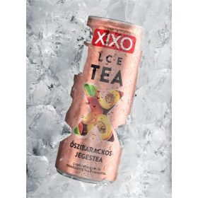   Üdítőital, szénsavmentes, 250 ml, XIXO Ice Tea, őszibarackos jegestea (KHI506V)