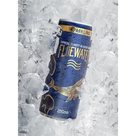 Ásványvíz, szénsavas, 250 ml, FLOEWATER (KHI514V)