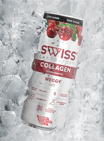 Üdítőital, szénsavmentes, 250 ml, SWISS Collagen (KHI516V)