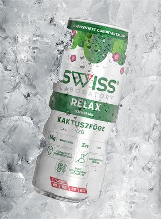 Üdítőital, szénsavmentes, 250 ml, SWISS Relax (KHI517V)