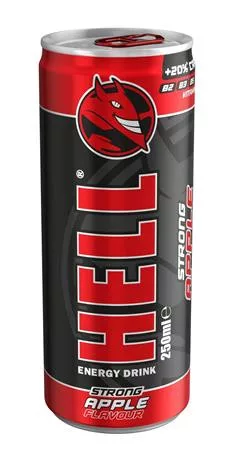 Energiaital, 250 ml, HELL Apple Strong (KHI527V)