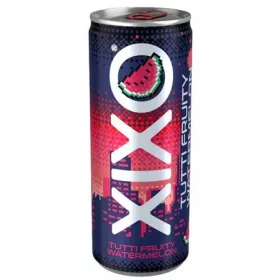   Üdítőital, szénsavas, 250 ml, XIXO Tutti Fruity, görögdinnye (KHI537V)